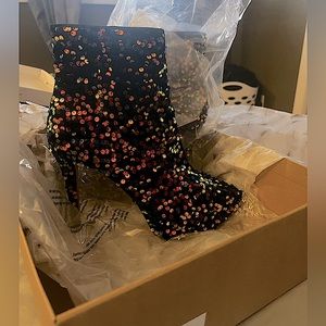 Jessica Simpson Sequin Booties